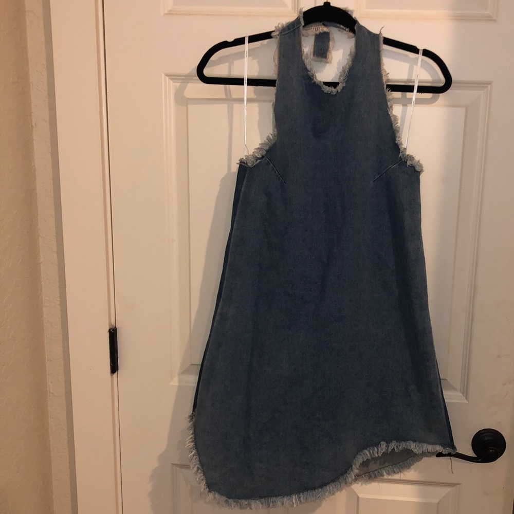 Forever 21 dress open back/halter